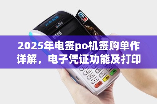 2025年电签po机签购单作详解，电子凭证功能及打印方法