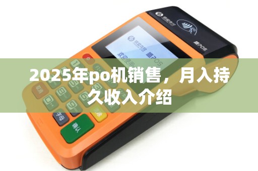 2025年po机销售，月入持久收入介绍