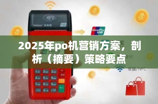 2025年po机营销方案，剖析（摘要）策略要点