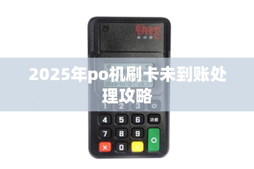 2025年po机刷卡未到账处理攻略