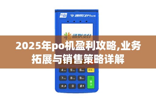 2025年po机盈利攻略,业务拓展与销售策略详解