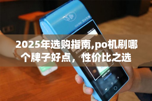 2025年选购指南,po机刷哪个牌子好点，性价比之选