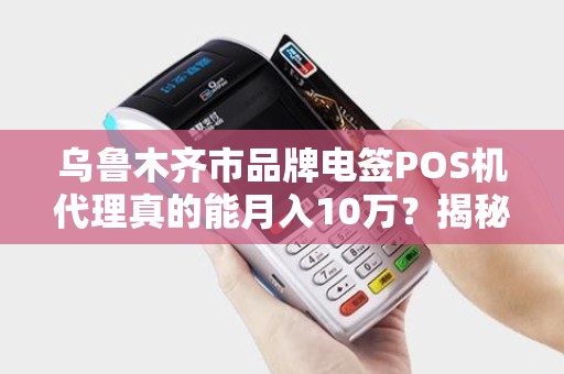乌鲁木齐市品牌电签POS机代理真的能月入10万？揭秘行业内幕与避坑指南！