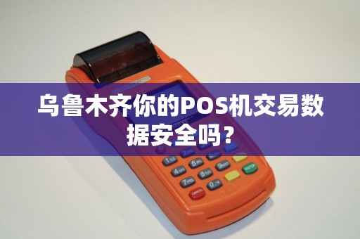 乌鲁木齐你的POS机交易数据安全吗？