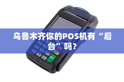 乌鲁木齐你的POS机有“后台”吗？