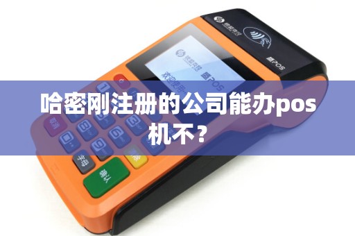 哈密刚注册的公司能办pos机不？