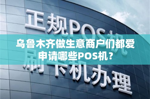 乌鲁木齐做生意商户们都爱申请哪些POS机？