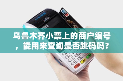 乌鲁木齐小票上的商户编号，能用来查询是否跳码吗？