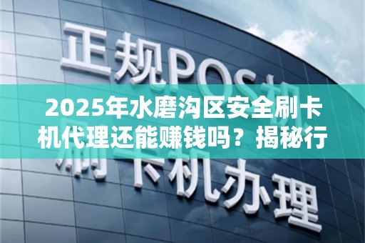 2025年水磨沟区安全刷卡机代理还能赚钱吗？揭秘行业现状与未来趋势