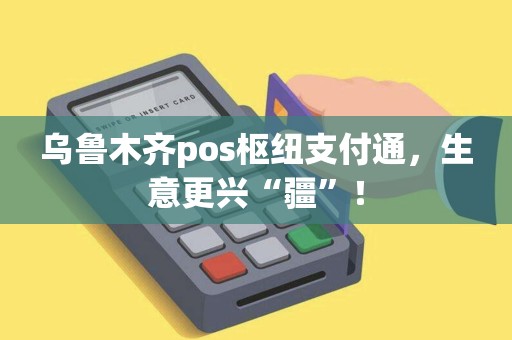 乌鲁木齐pos枢纽支付通，生意更兴“疆”！
