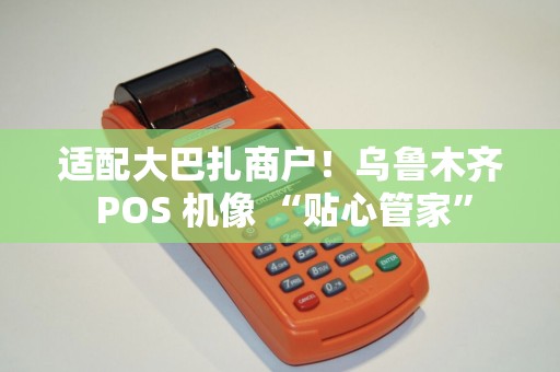 适配大巴扎商户！乌鲁木齐 POS 机像 “贴心管家”