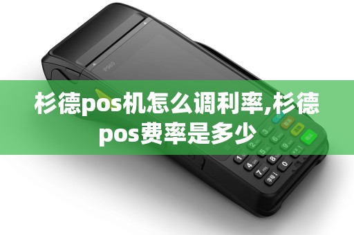 杉德pos机怎么调利率,杉德pos费率是多少