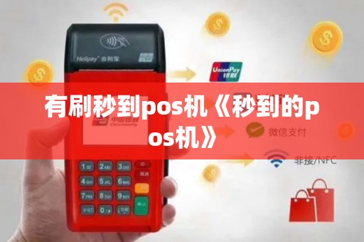 有刷秒到pos机《秒到的pos机》