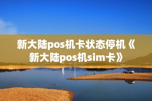 新大陆pos机卡状态停机《新大陆pos机sim卡》