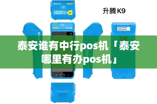 泰安谁有中行pos机「泰安哪里有办pos机」
