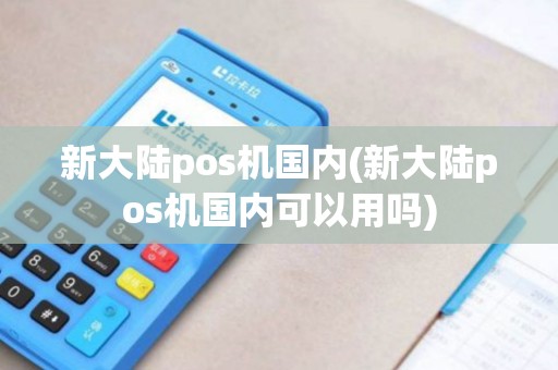 新大陆pos机国内(新大陆pos机国内可以用吗)