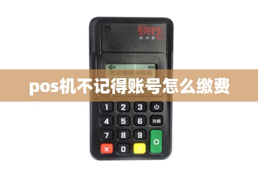 pos机不记得账号怎么缴费