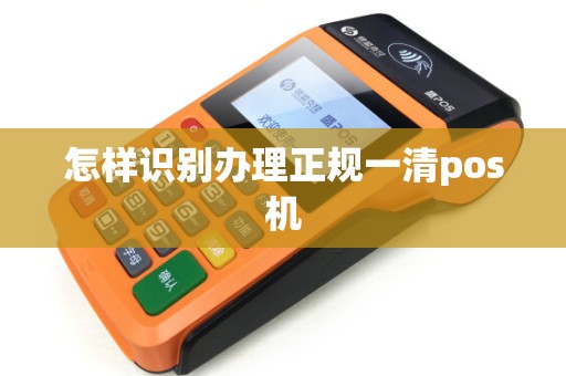 怎样识别办理正规一清pos机