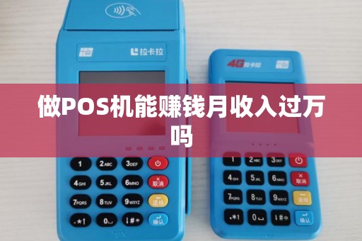 做POS机能赚钱月收入过万吗