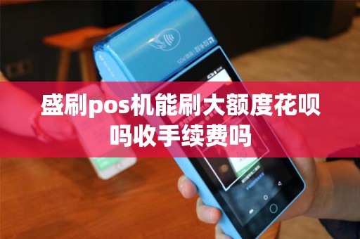 盛刷pos机能刷大额度花呗吗收手续费吗