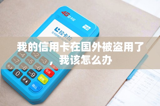 我的信用卡在国外被盗用了，我该怎么办