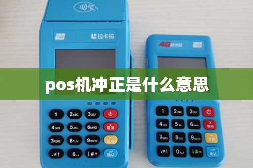 pos机冲正是什么意思