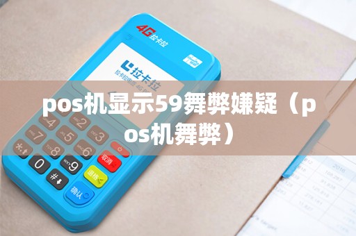 pos机显示59舞弊嫌疑（pos机舞弊）