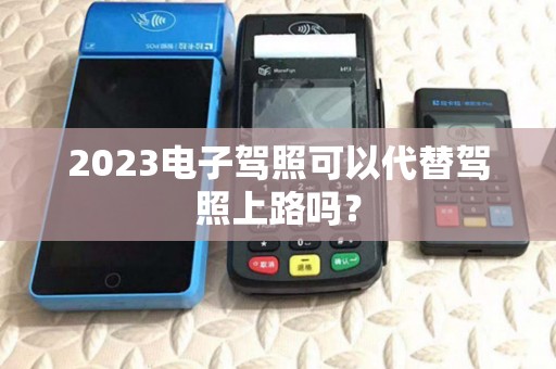 2023电子驾照可以代替驾照上路吗？