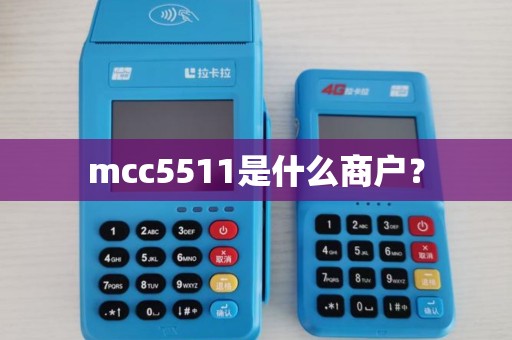 mcc5511是什么商户？